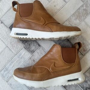 Nike Women's Tan Slip-On Sneakers